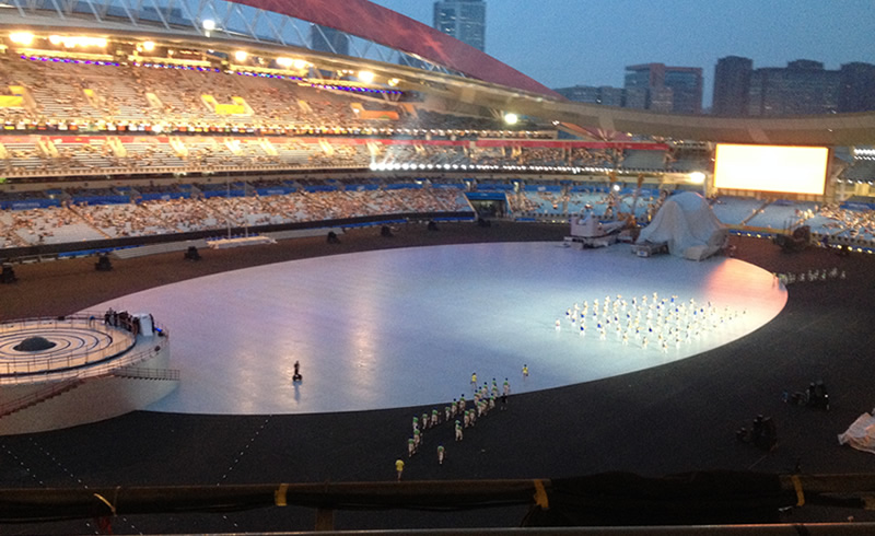 2014南京青年奥运会开幕式精彩彩排