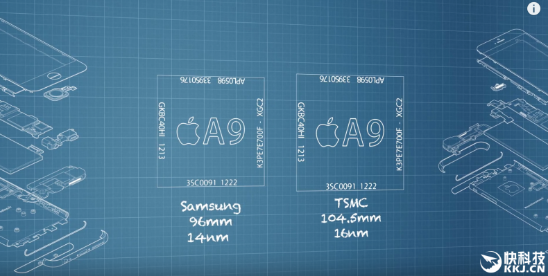 iPhone 6S A9处理器