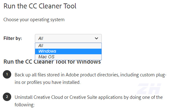 Adobe官方卸载Adobe Creative Cloud工具